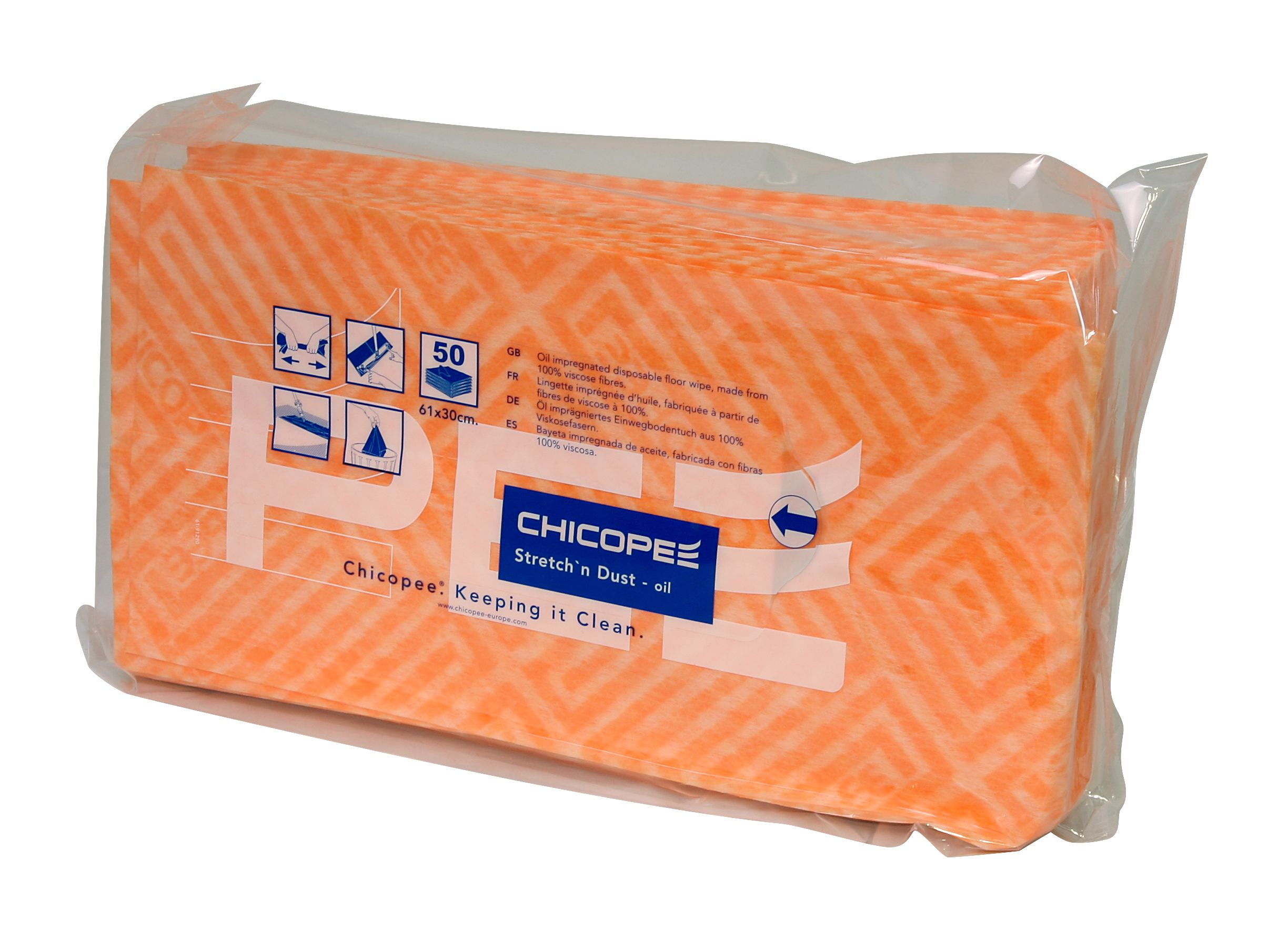 Hygiene Systems Limited Chicopee Stretch 'n' Dust Disposable Cloths