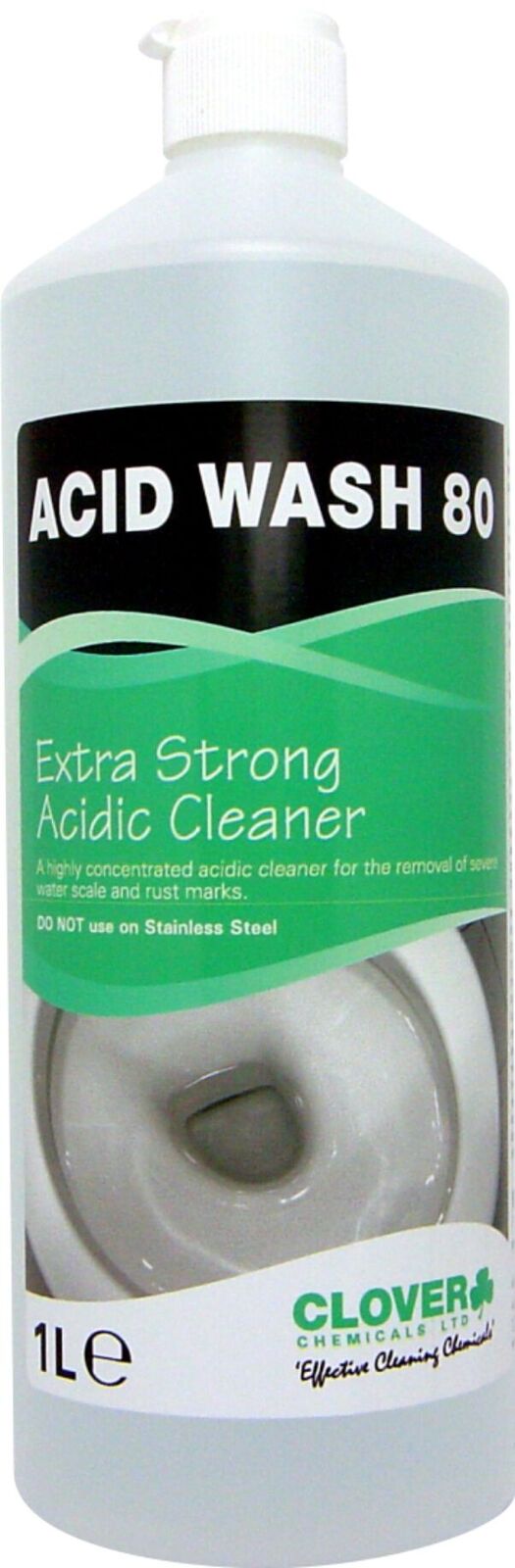 Hygiene Systems Limited Clover Acid Wash 80 Extra Strength Acidic