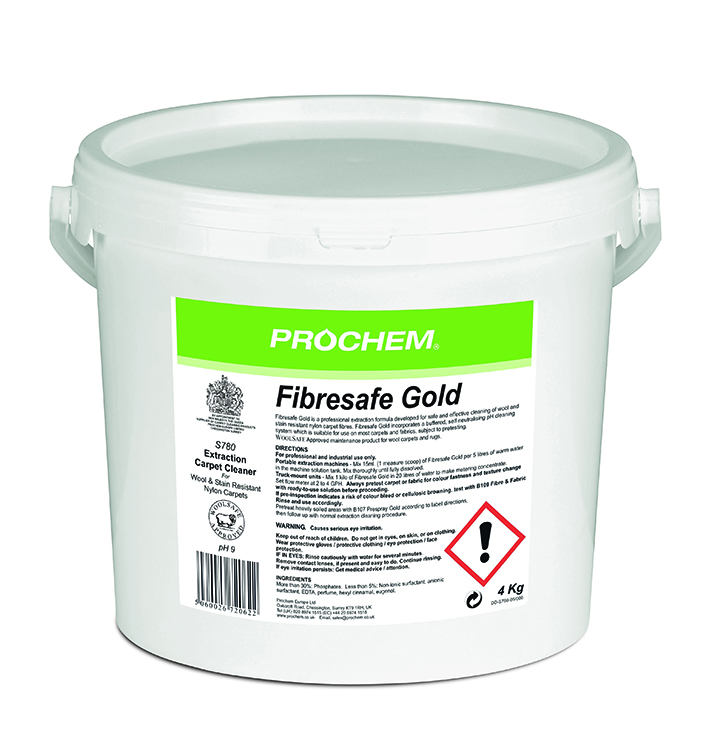Hygiene Systems Limited Prochem Fibresafe Gold Wool Safe Powder